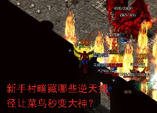 新手村暗藏哪些逆天捷径让菜鸟秒变大神? 新手村暗藏哪些逆天捷径让菜鸟秒变大神?