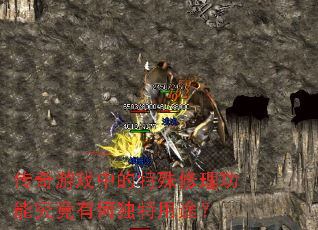 传奇游戏中的特殊修理功能究竟有何独特用途? 传奇游戏中的特殊修理功能究竟有何独特用途?