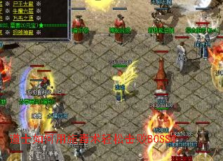 道士如何用施毒术轻松击败BOSS? 道士如何用施毒术轻松击败BOSS?