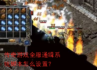 传奇游戏全服通缉系统脚本怎么设置? 传奇游戏全服通缉系统脚本怎么设置?