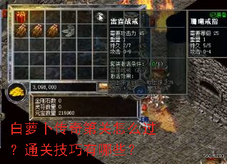 白萝卜传奇第关怎么过?通关技巧有哪些? 白萝卜传奇第关怎么过?通关技巧有哪些?