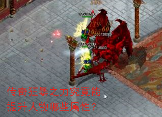 传奇狂暴之力究竟能提升人物哪些属性? 传奇狂暴之力究竟能提升人物哪些属性?