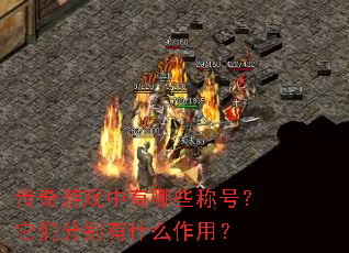 ������Ϸ������Щ�ƺţ����Ƿֱ���ʲô���ã�