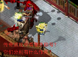 ������Ϸ������Щ�ƺţ����Ƿֱ���ʲô���ã�