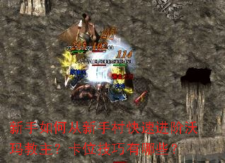 新手如何从新手村快速进阶沃玛教主?卡位技巧有哪些? 新手如何从新手村快速进阶沃玛教主?卡位技巧有哪些?