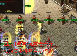 团战中嘟嘟沉默传奇麻戒的实用性究竟如何? 团战中嘟嘟沉默传奇麻戒的实用性究竟如何?