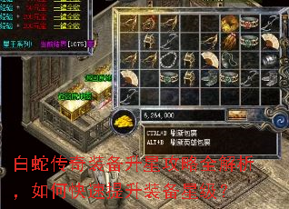 白蛇传奇装备升星攻略全解析,如何快速提升装备星级? 白蛇传奇装备升星攻略全解析,如何快速提升装备星级?
