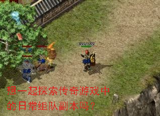 想一起探索传奇游戏中的日常组队副本吗? 想一起探索传奇游戏中的日常组队副本吗?