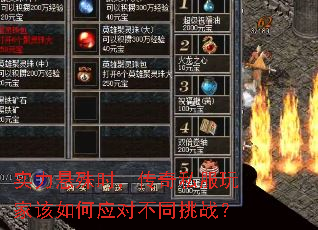 ʵ������ʱ������˽����Ҹ����Ӧ�Բ�ͬ��ս��