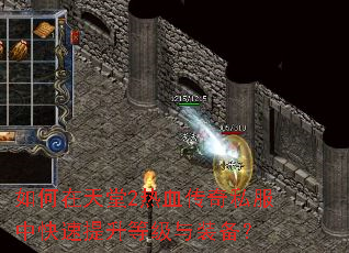 如何在天堂2热血传奇私服中快速提升等级与装备? 如何在天堂2热血传奇私服中快速提升等级与装备?