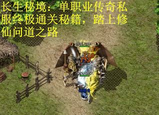 长生秘境：单职业传奇私服终极通关秘籍，踏上修仙问道之路