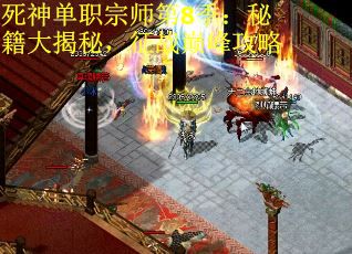 死神单职宗师第8季：秘籍大揭秘，征战巅峰攻略