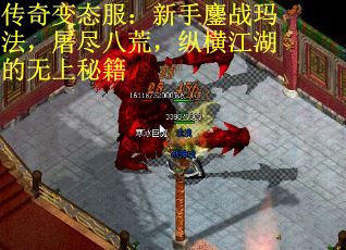 传奇变态服：新手鏖战玛法，屠尽八荒，纵横江湖的无上秘籍