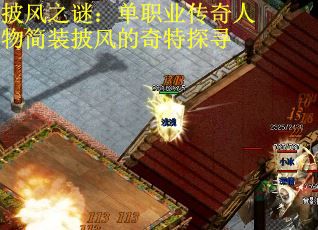 披风之谜：单职业传奇人物简装披风的奇特探寻