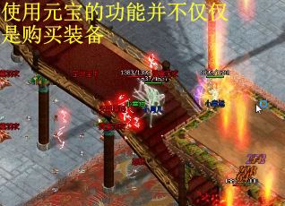 使用元宝的功能并不仅仅是购买装备