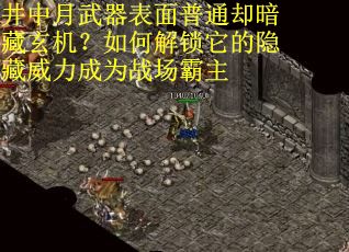 井中月武器表面普通却暗藏玄机？如何解锁它的隐藏威力成为战场霸主