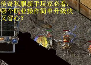 传奇私服新手玩家必看：哪个职业操作简单升级快又省心？