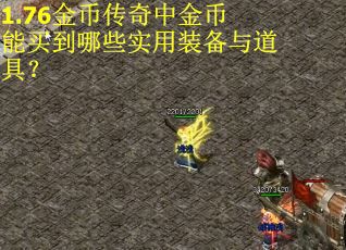 1.76金币传奇中金币能买到哪些实用装备与道具？