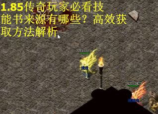 1.85传奇玩家必看技能书来源有哪些？高效获取方法解析