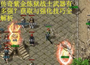 传奇紫金炼狱战士武器有多强？获取与强化技巧全解析